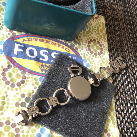 Silver Fossil Watch main image 6